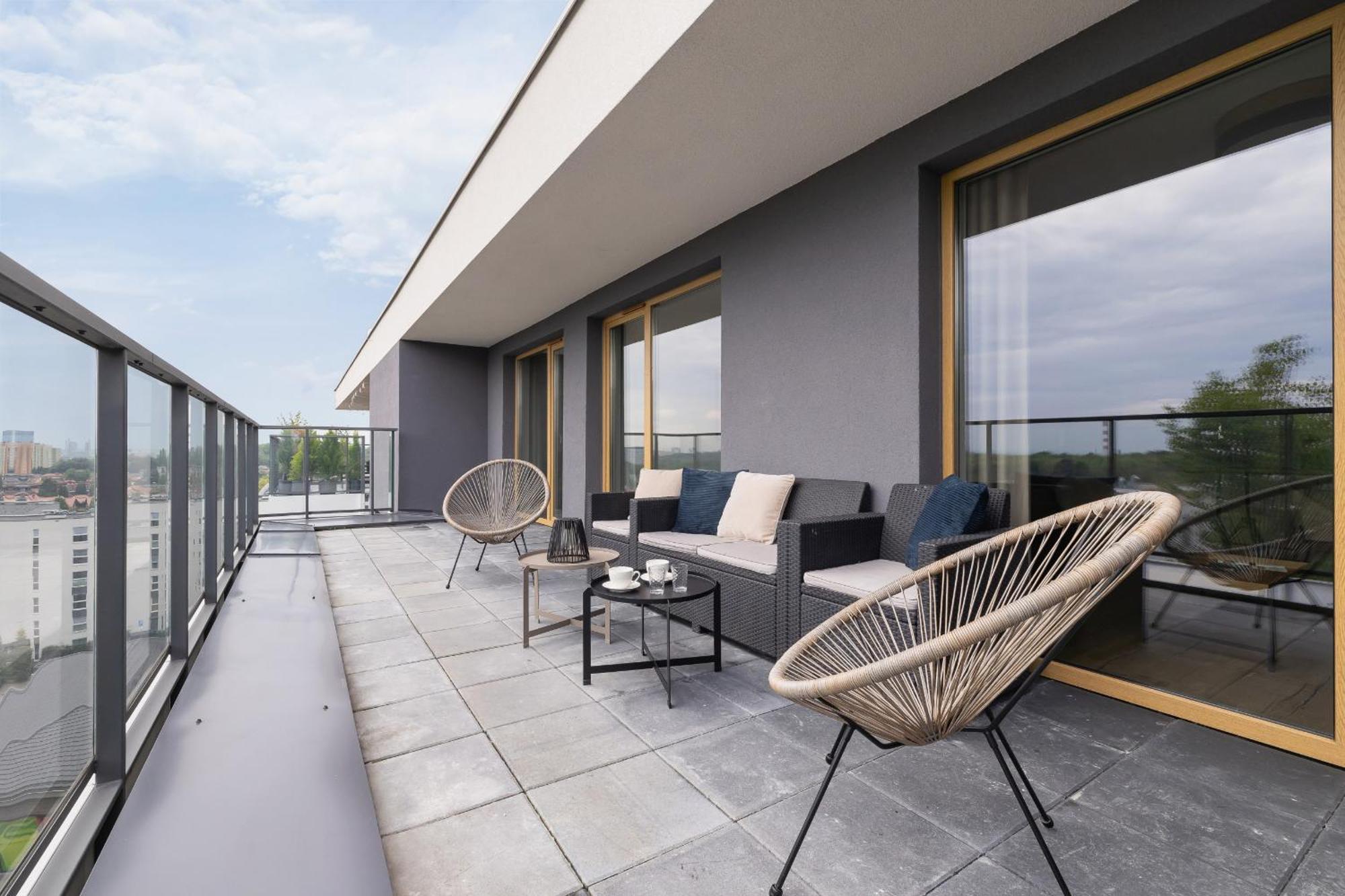 Stylowy Apartament Z Dwiema Sypialniami Balkonem I Parkingiem By Noclegi Renters Katowice Exterior photo
