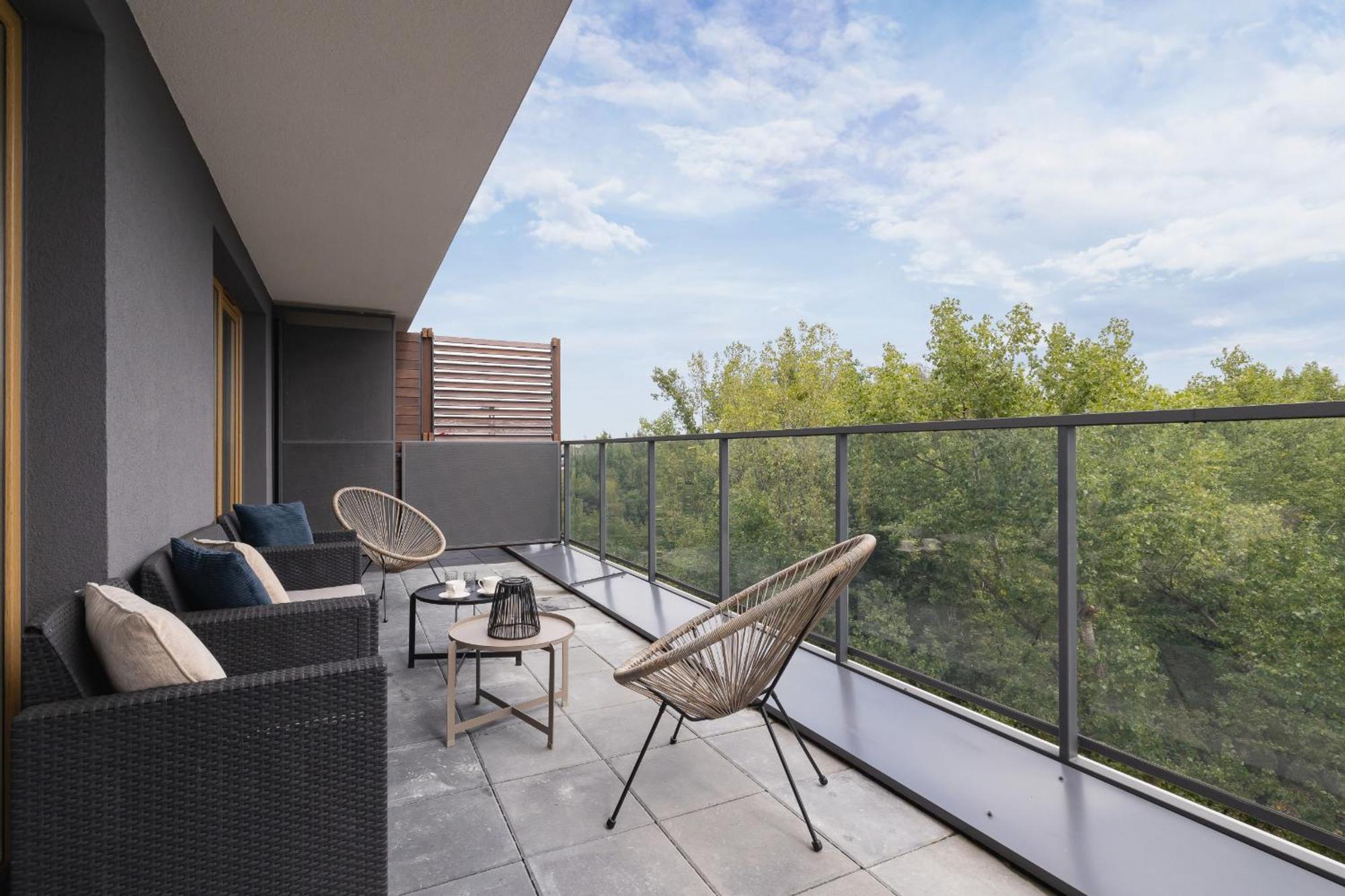 Stylowy Apartament Z Dwiema Sypialniami Balkonem I Parkingiem By Noclegi Renters Katowice Exterior photo